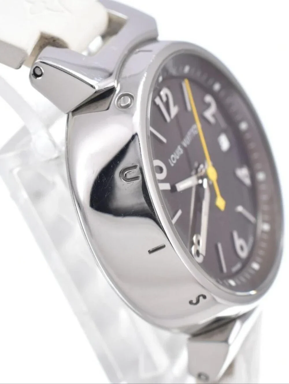 Louis Vuitton Tambour 27mm Q1211 Watch w/ 2 Bands Set ✨️ LIKE NEW
